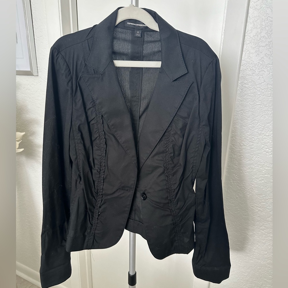 Express Black Blazer Jacket Size 0